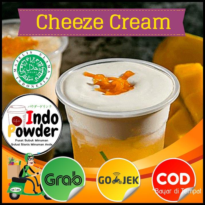 

Bubuk Cheese Tea Cream 1Kg / Bubuk Cheese Cream 1 Kg / Cheese Foam 1Kg