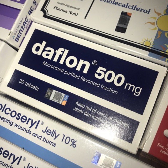 Daflon 500mg READY STOCK