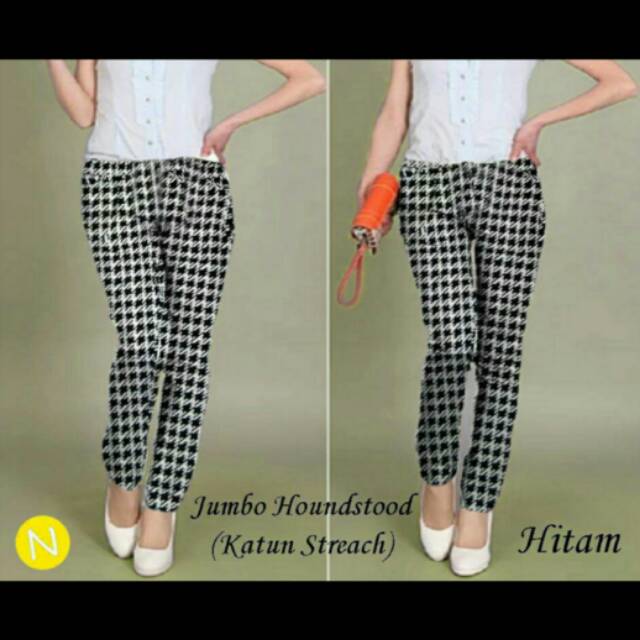 Celana Wanita Katun Melar Jumbo/Bigsize Bahan Nyaman