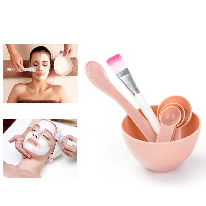 Mangkok Masker Set / Mask Bowl / Mangkok Masker DIY 4 IN 1 / Alat Masker