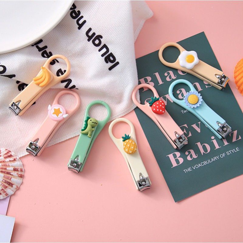 [COD] Gunting Kuku Karakter Lucu Import Gunting Kuku Mini Nail Clipper Cute