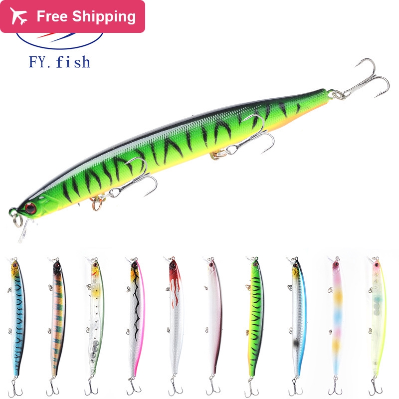 Umpan Pancing Lure 100%Original Road Sub Bait Plastic Mino 13.5cm20g Freshwater COD