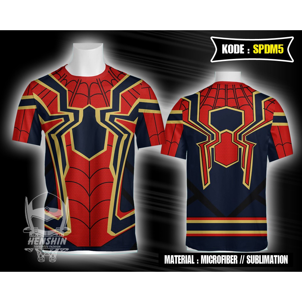 Kaos Full Print Spiderman Infinity WAR