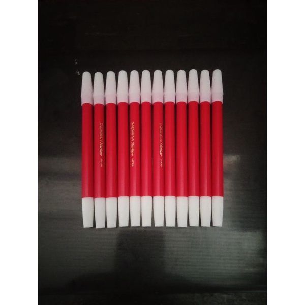 

spidol snowman marker kecil warna merah per pcs