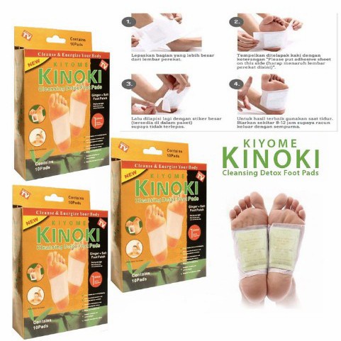 KINOKI GOLD GINGER SALT 1 BOX ISI 10PC | KOYO KAKI