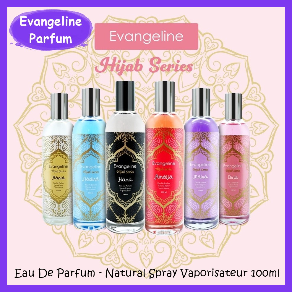 Evangeline Hijab Series Parfum EDP 100 ML