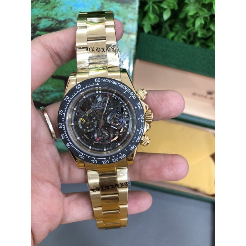 JAM ROLEX DAYTONA MONTOYA AUTOMATIC/SZ 40MM (JAM TANGAN PRIA)