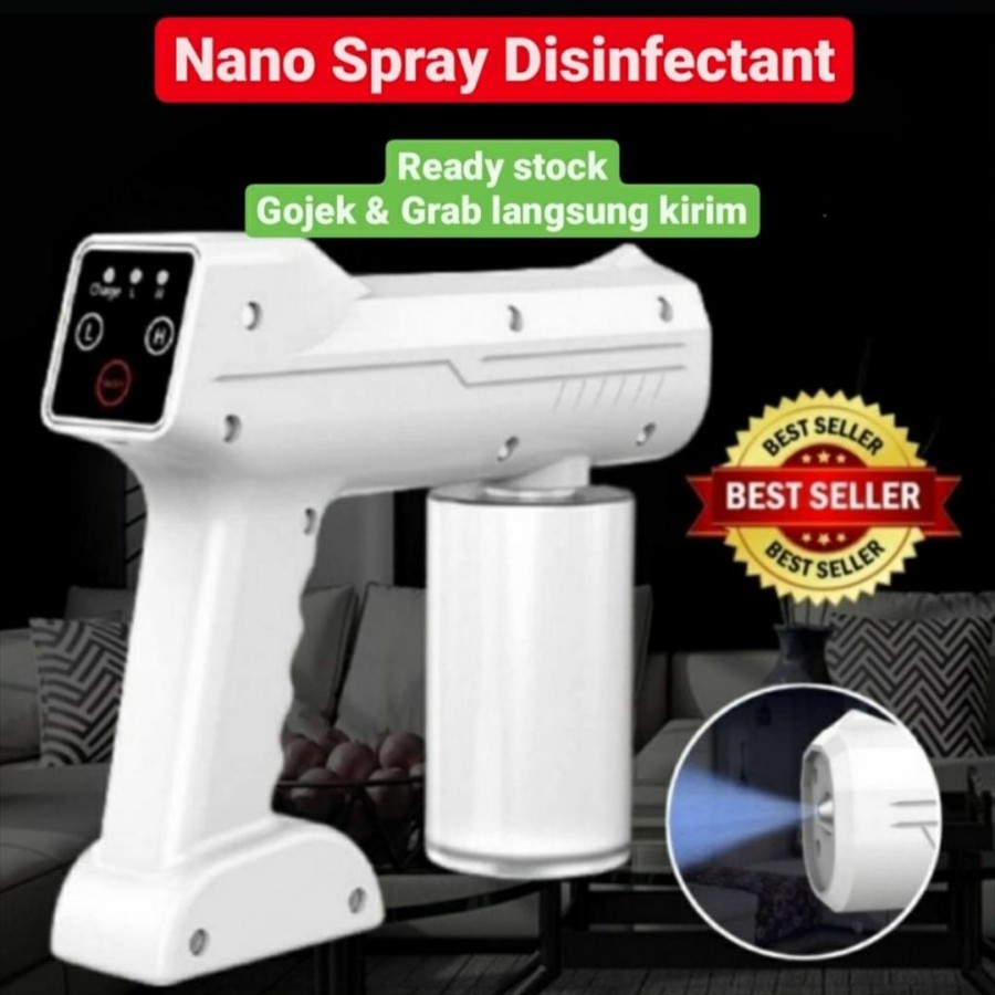 Disenfektan Spray Gun Uv Atomizer steril Disinfectant Portable