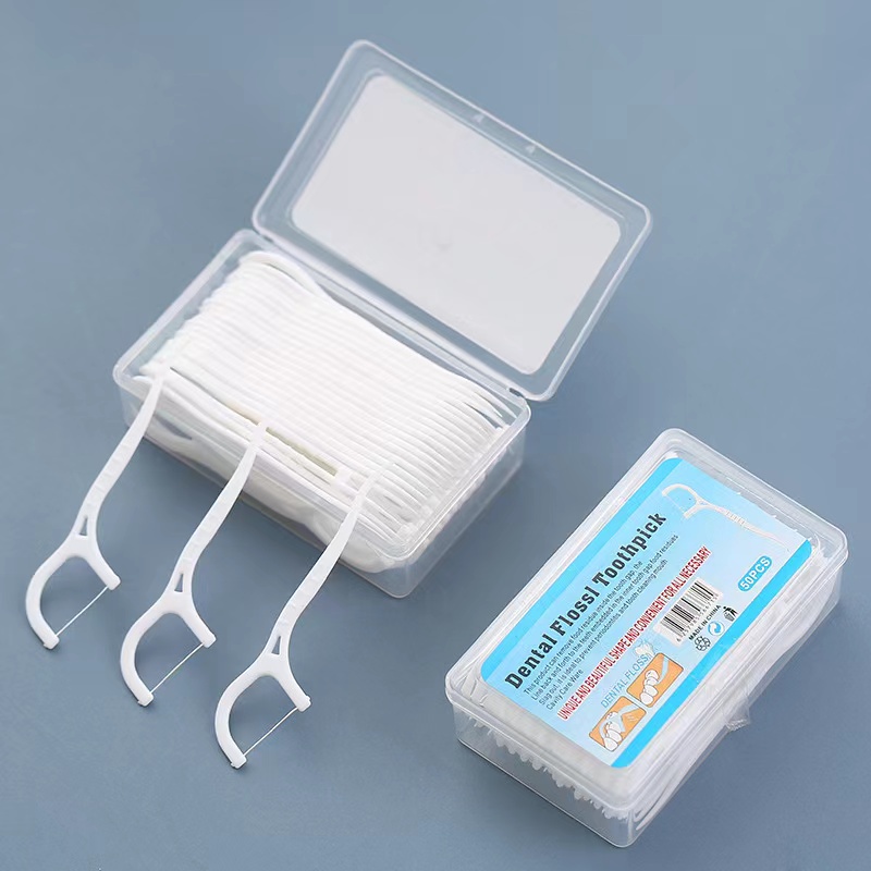 BB7 - Dental Floss Benang Tusuk Gigi ToothPick String Pembersih Gigi Benang