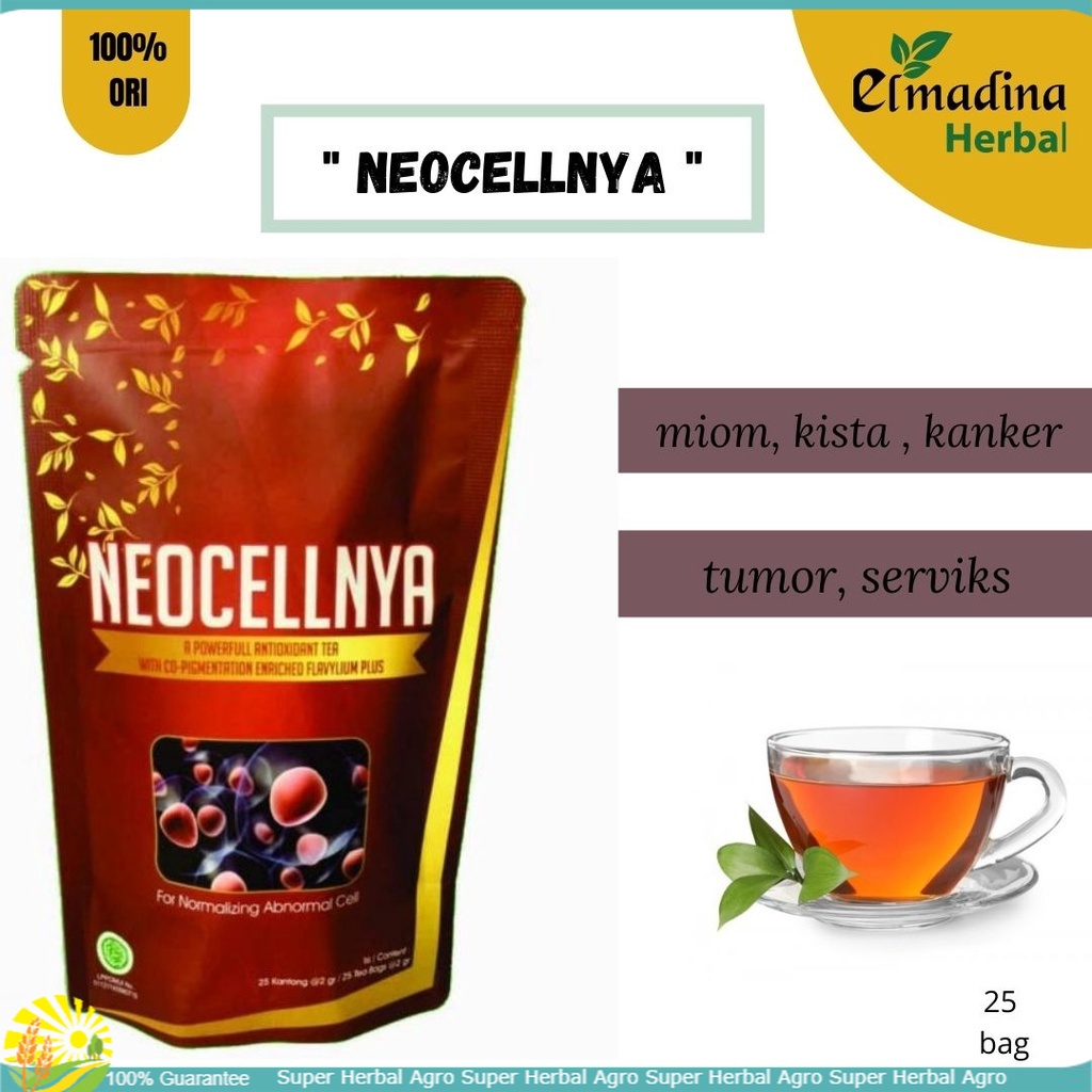 

Sedia NEOCELLNYA HERBAL - TEH KESEHATAN/KISTA/TUMOR/KANKER