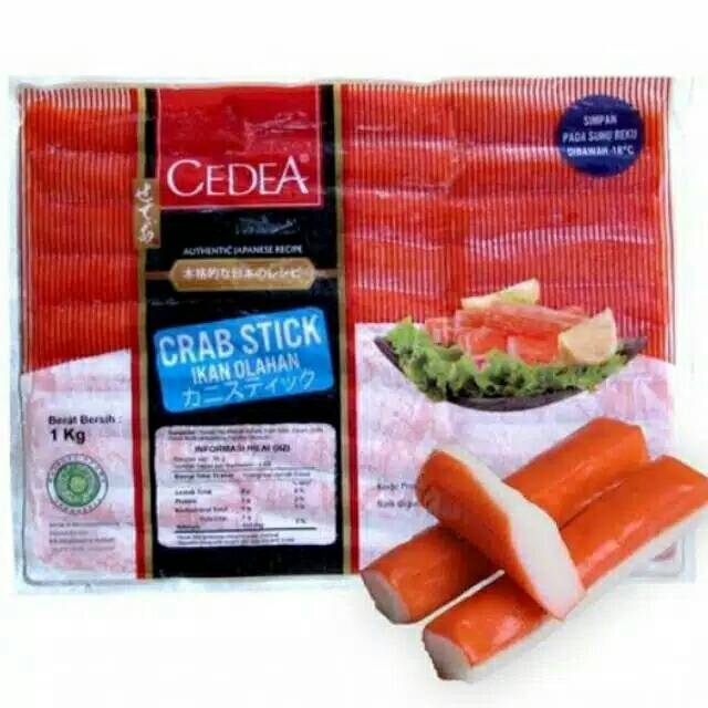 

Cedea Crab Stick Ikan Olahan / Crab Stick Cedea
