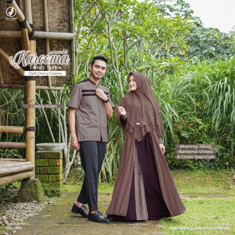 GAMIS KAREEMA MOM • OUTER KAREEMA • HIJAB KAREEMA  • ALWA HIJAB