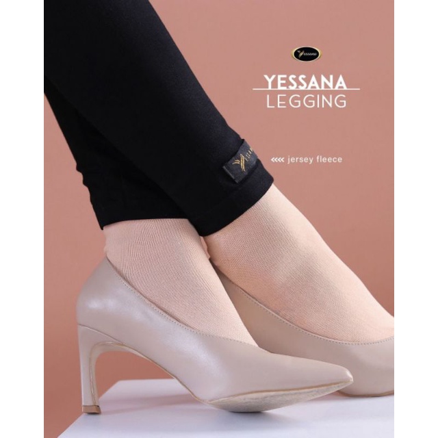 restok lagi legging yessana bahan Jersey fleece ORI yessana