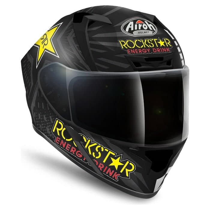 Helm Airoh Valor Rockstar - Flat Visor