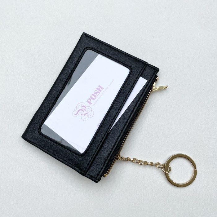 

READY Access Card Key Chain id Card Holder Dompet Kunci Kartu E-Money Holder - Hitam TERLARIS