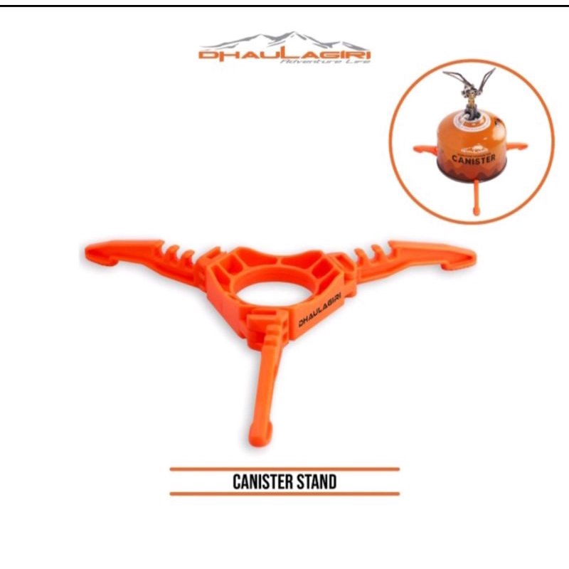 canister stand dhaulagiri bracket holder tabung canister Primus optimus stainless