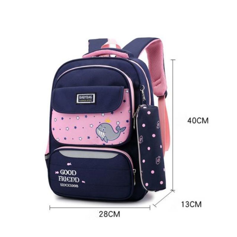 Tas sekolah anak SD ransel motif karakter perempuan cewek LOL HK Little Pony  Makassar