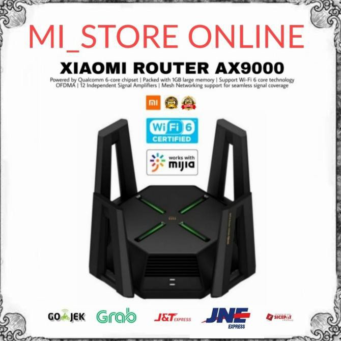 Xiaomi Router Ax9000 Aiot Wifi 6 9000Mbps 4K Qam - Mi Wifi Router Cisiimart