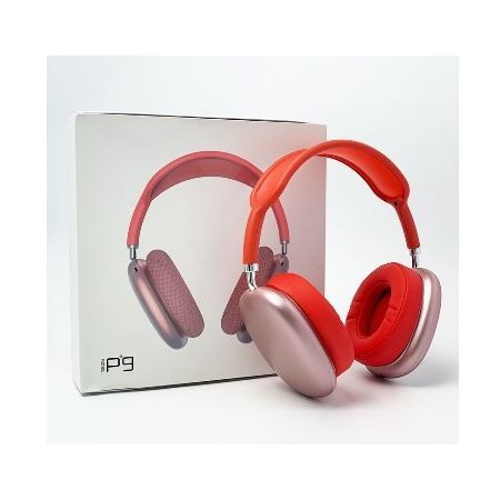 P9 Headphone Macaron Max Super Clone  Headphone Wireless BT 5.0 Waterproof
