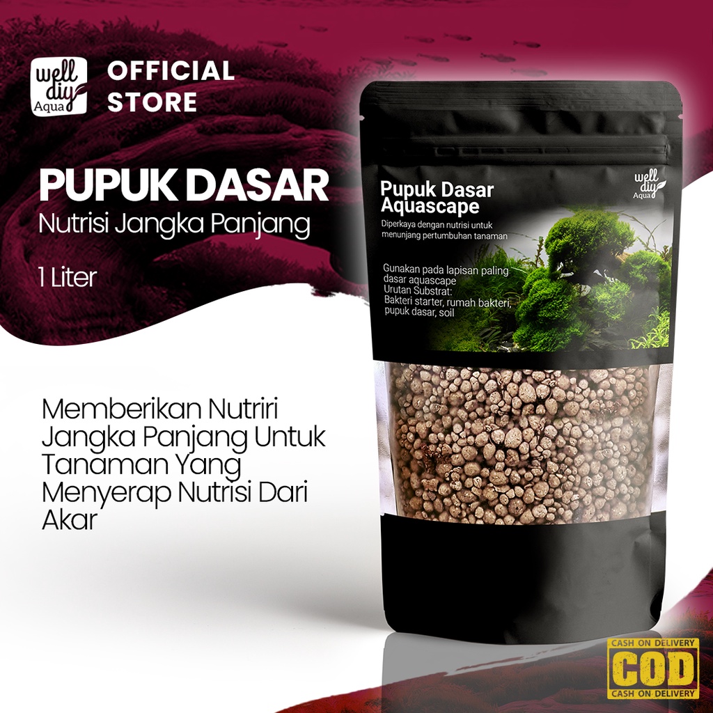 Pupuk Dasar Aquascape Kemasan Ekonomis 1/2 Liter &amp; 1 Liter