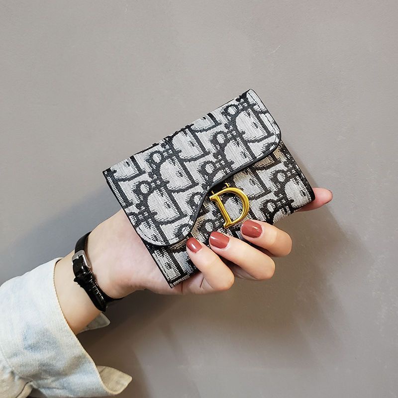 LDS DP08 Dompet Lipat Pendek Dompet Wanita Import Korea Fashion Murah