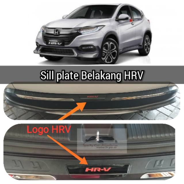 Sill plate belakang honda hrv