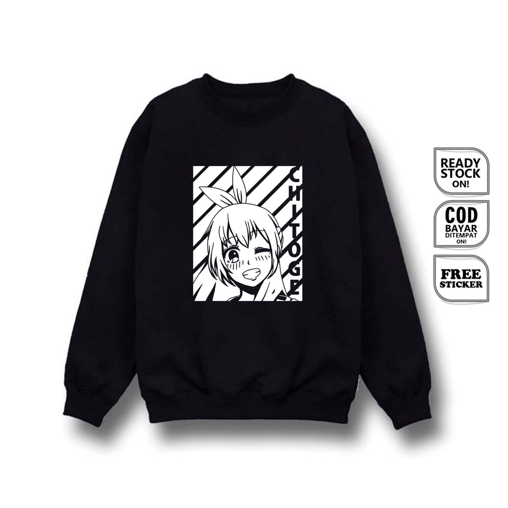 SWEATER WAIFU ANIME MANGA CHITOGE KIRISAKI NISEKOI HANA RAKU ICHIJO HAFU MARIKA TACHIBANA YUI KANAKURA KOSAKI ONODERA BAJU JEPANG JAPAN CULTURE COSPLAY WIBU OTAKU - SIGN CLOTH