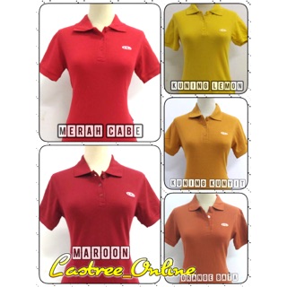 Polo Shirt Wanita Lengan Pendek/Polo Shirt Wanita Tangan