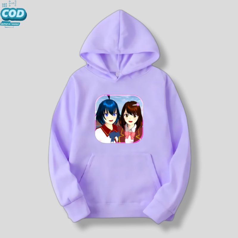 JAKET SWEATER HOODIE ANAK GAME SAKURA SCHOOL SIMULATOR LAKI-LAKI PEREMPUAN COWOK CEWEK UMUR 2-14 TAHUN TERMURAH NYACAKA PRODUCK