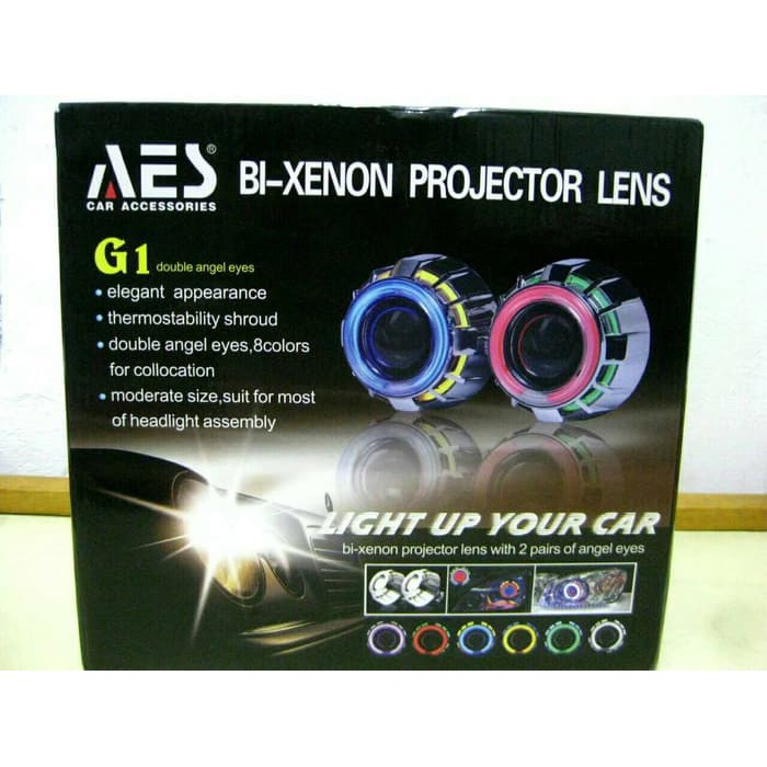 Lampu Projie HID G1 GS C-71 Mobil Motor Merek AES