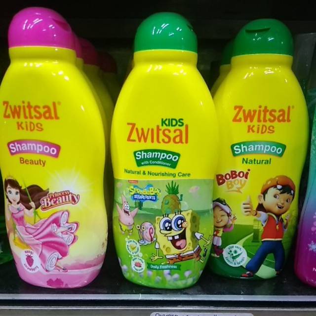 zwitsal kids shampo 180ml