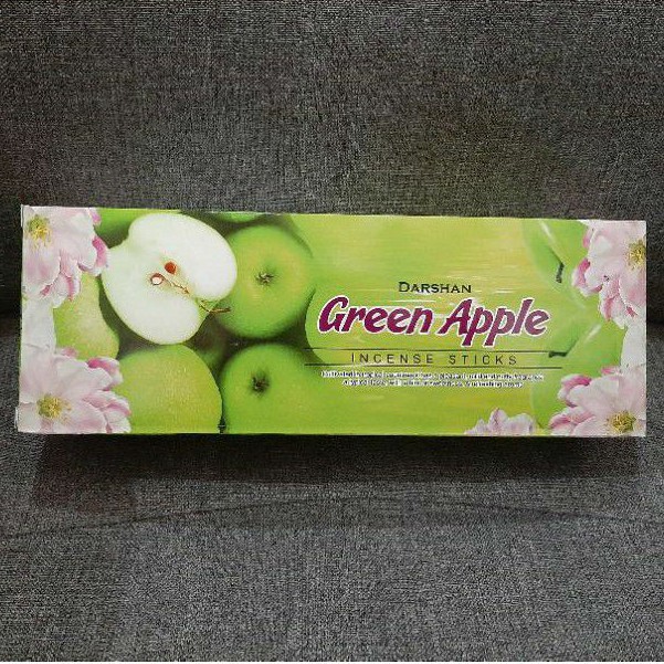 Hexa Short Green Apple Incense