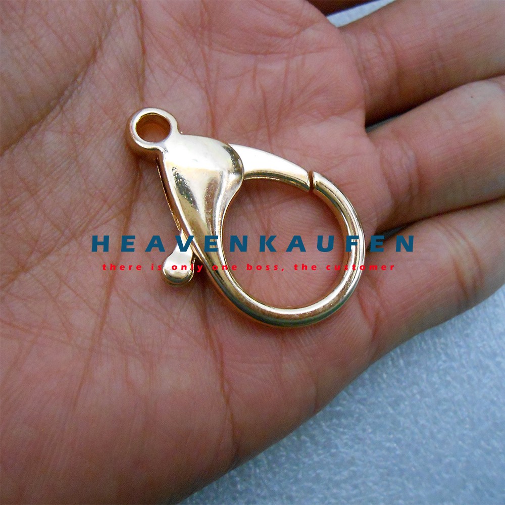 Kait Lobster / Pengait Model Lobster Besar Gold Muda Panjang 3,5 cm