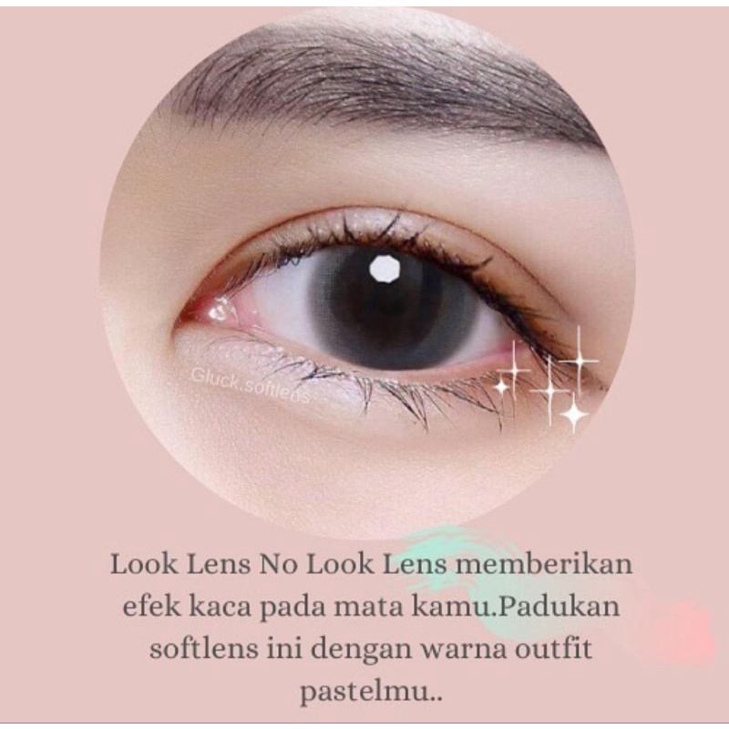 SOFTLENS MINI BOM GRAY GREY ABU NATURAL SOFT LOOK NORMAL MINUS s.d -10.00