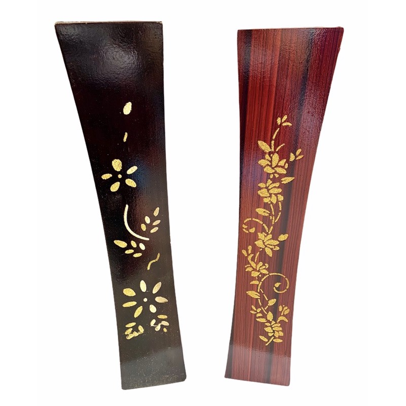 Vas Sudut Kayu Ukiran – Vas Bunga Sudut Dekorasi Rumah – Vas Bunga Kayu Minimalis Estetik