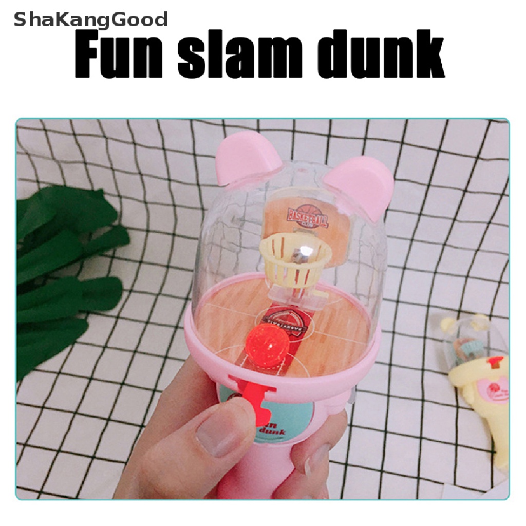 Skid Mainan Interaktif Bola Basket Jari Mini Anti Stress Untuk Hadiah Skk