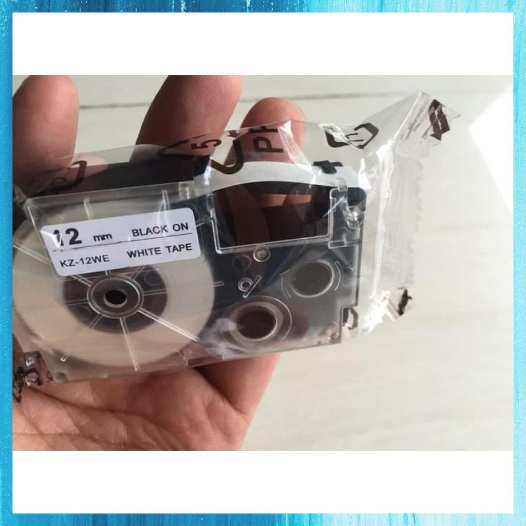 

KERTAS K LABEL PRINTER EZ LABEL 9 MM COMPATIBLE CASIO TAPE CARTRIDGE