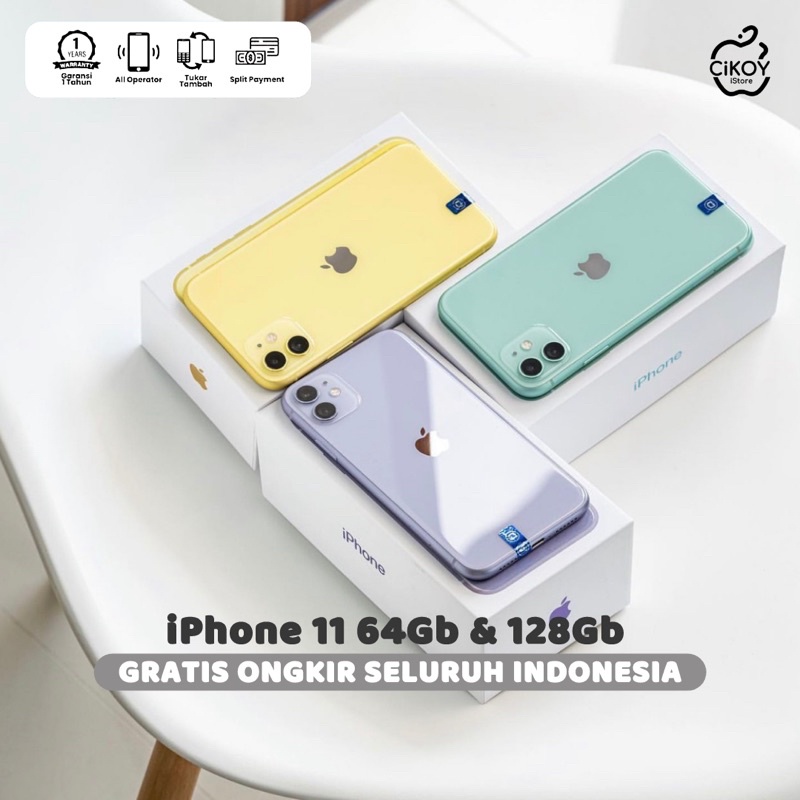 iPhone 11 64Gb &amp; 128Gb Second Original