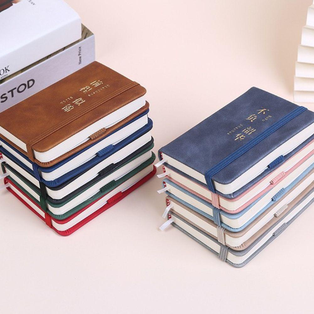 Lanfy Pocket Notebook Mini Perlengkapan Kantor Alat Tulis Siswa Diary Memo Book