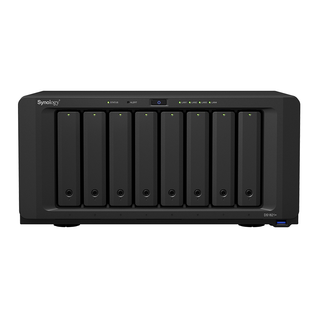 Synology DiskStation DS1821+ 8 GB RAM 8-BAY AMD RYZEN NAS