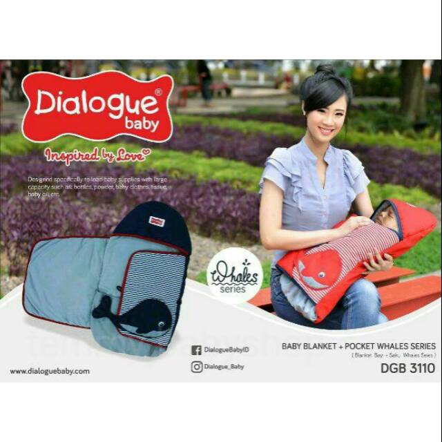 Dialogue selimut bayi whales series dialogue baby blanket whale selimut topi selimut motif ikan