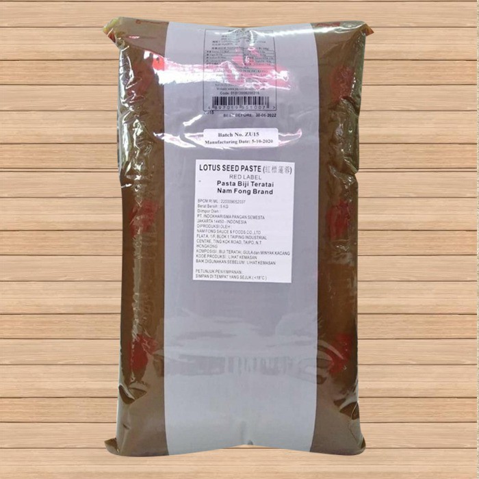 

Isian Filling Kue Bulan Mooncake Nam Fong Gold Red Lotus Lian Yong 5Kg