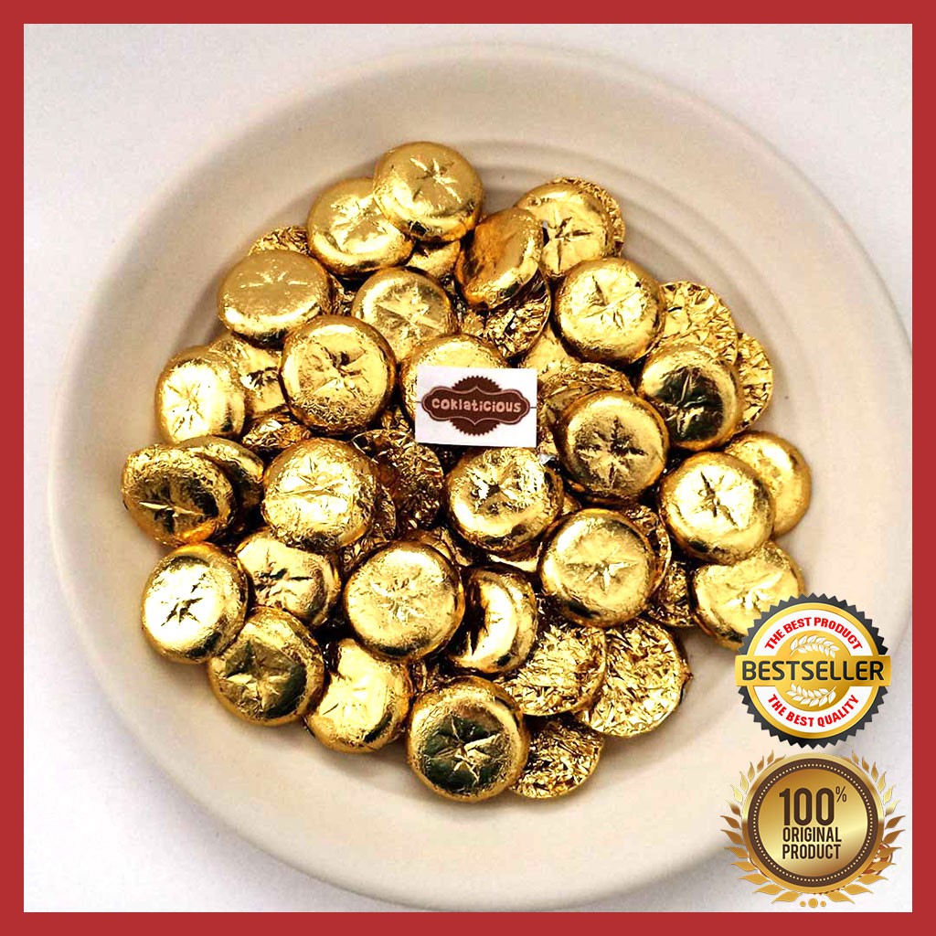 

Coklat Kiloan Lagie Golden Coin (KISMIS) ASLI ORIGINAL