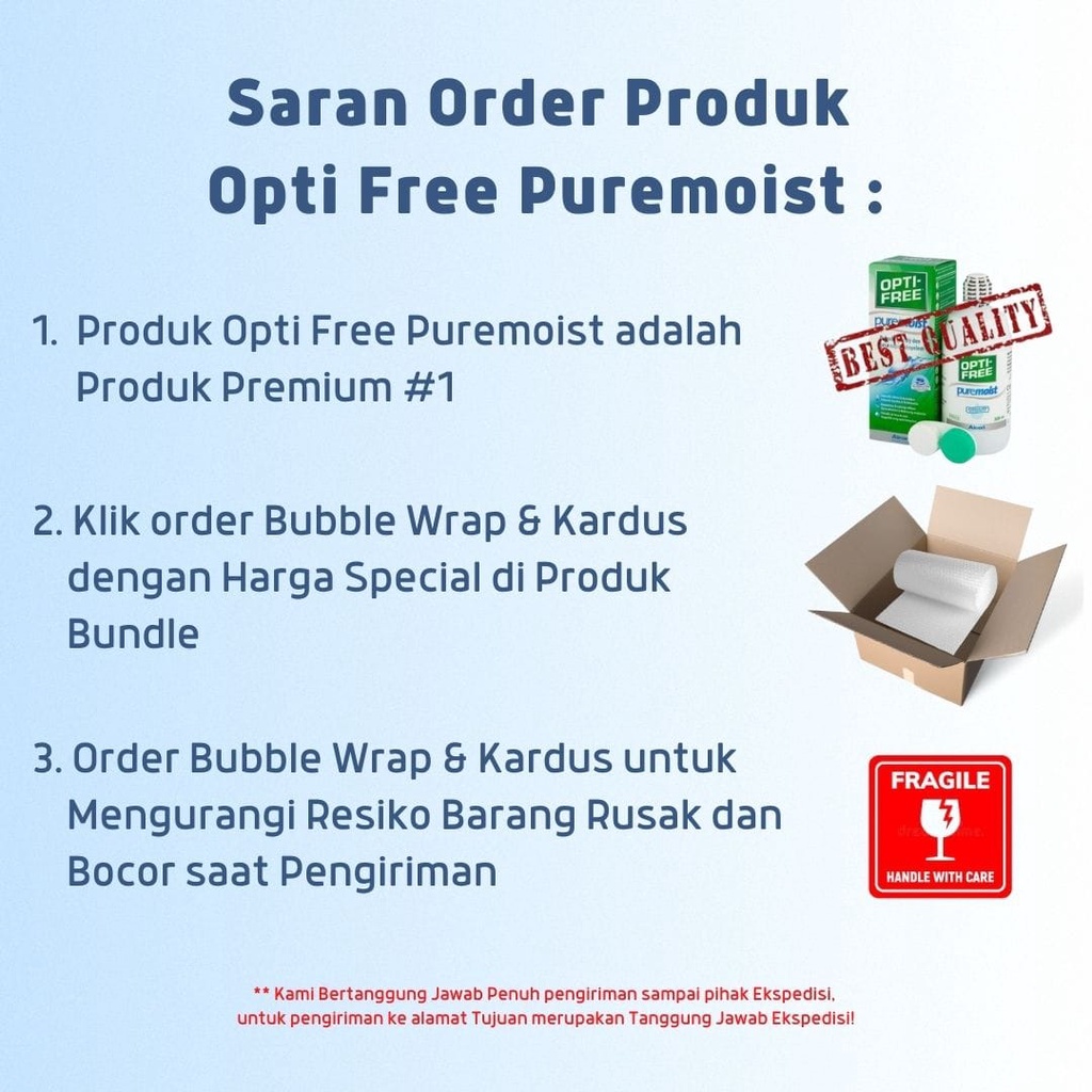 OPTI FREE PURE MOIST MULTI PURPOSE