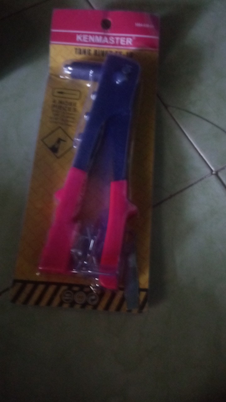 Promo Hand Riveter Tang Rivet Ripet Tembak Kenmaster Plus Mata Rivet 10 Pcs Termurah Berkualitas