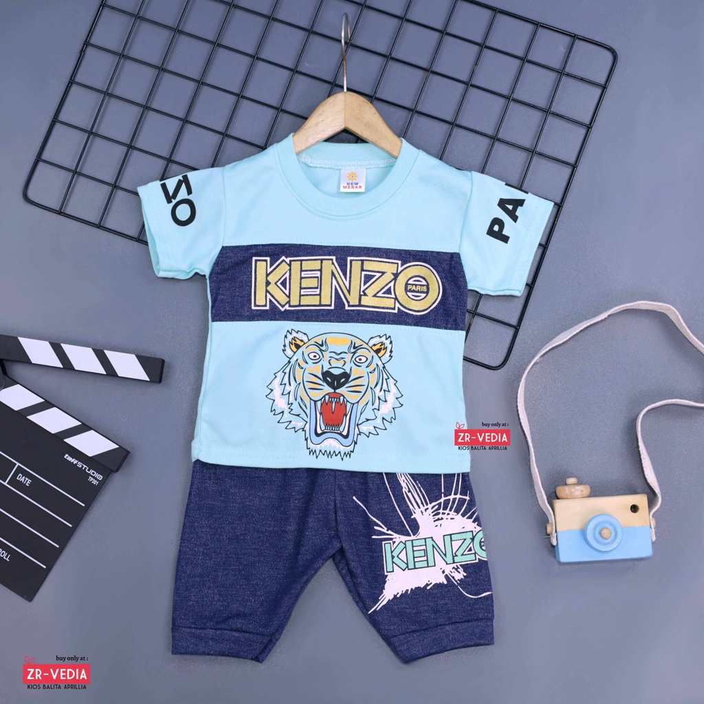 Setelan Baby DILAN uk 3-24 Bulan / Export Class Kaos Celana Baju Bayi Cowok Lengan Laki Karakter