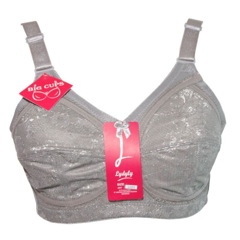 Bh Lydyly Jumbo Cup Besar Tanpa Kawat Bra Mama Besar Bh Big Size L 023