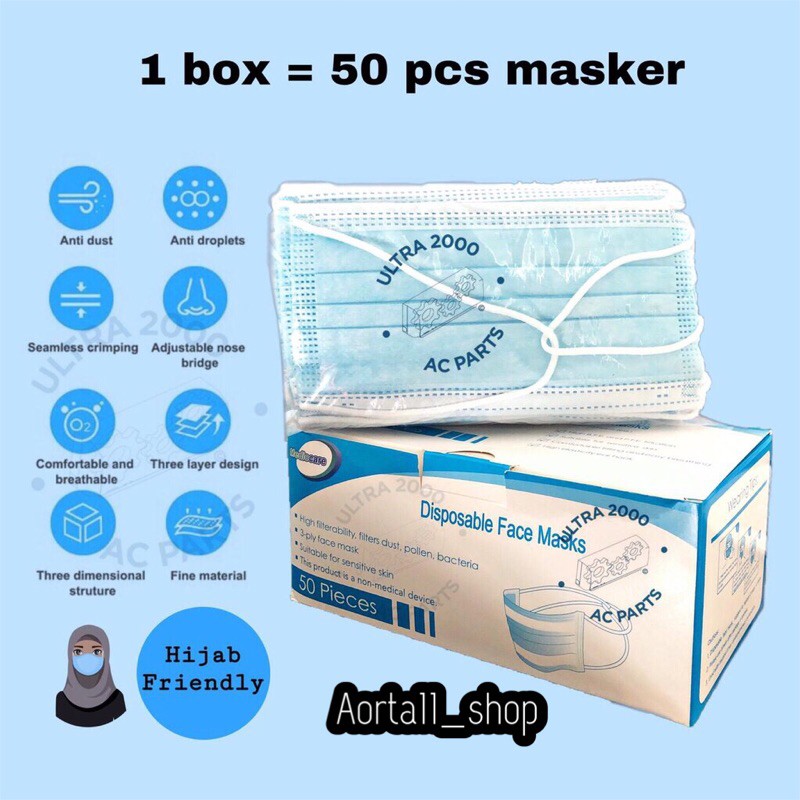 masker medis hijab