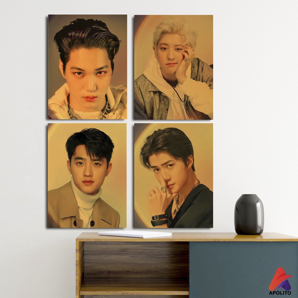 APOLITO (15X20 CM) HIASAN DINDING  WALLDECOR PAJANGAN POSTER HIASAN KAMAR DEKORASI KAYU KPOP