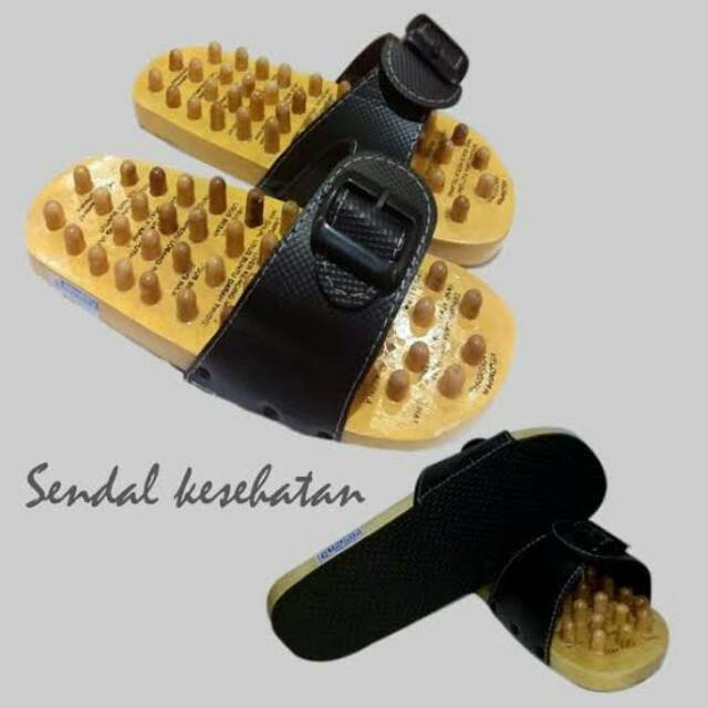 Sandal Reflexi Kayu